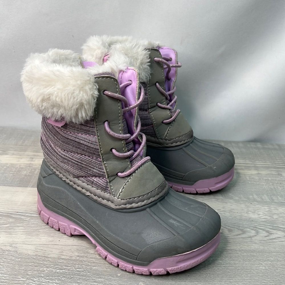 OshKosh B’Gosh purple snow boots size 7